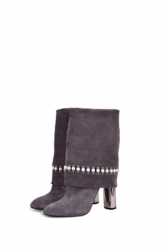 Ботильоны со складным верхом